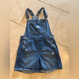 Levi's women's denim shortalls